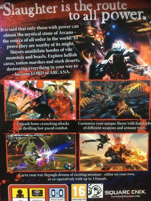 PSP - Lord of Arcana