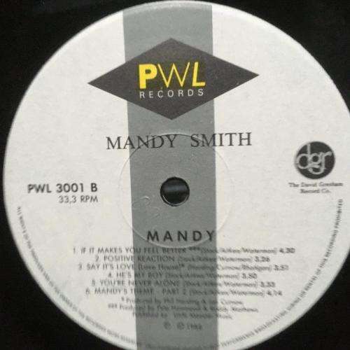 LP - Mandy Smith - Mandy