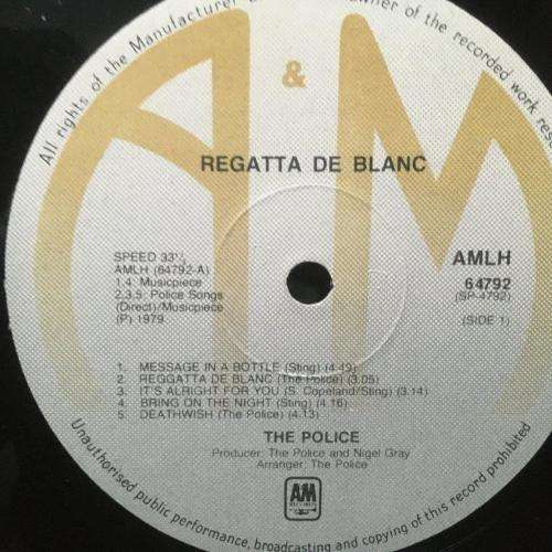 LP - The Police Featuring Their Breakbusting Hits (2LP)