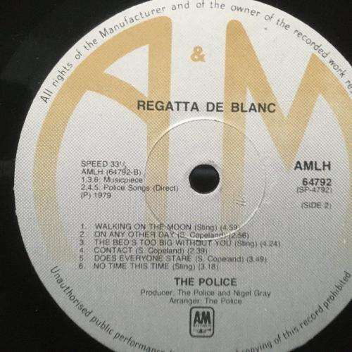 LP - The Police Featuring Their Breakbusting Hits (2LP)