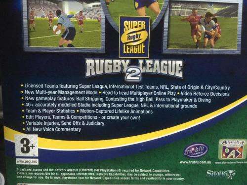 PS2 - Rugby League 2