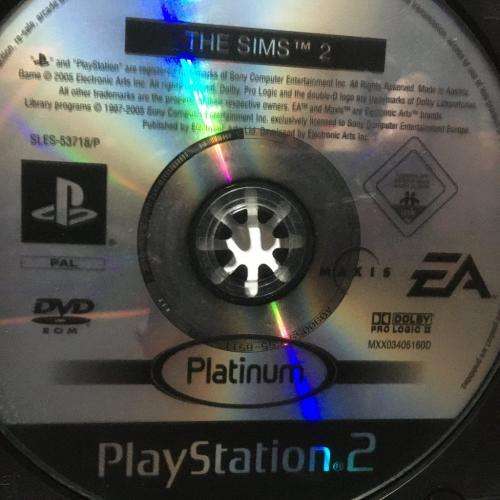 PS2 - The Sims 2 - Platinum (disc only)