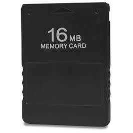 PS2 - Generic 16 MB Memory Card Black