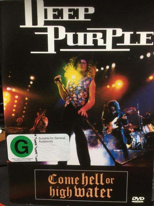 DVD - Deep Purple Come Hell or High Water