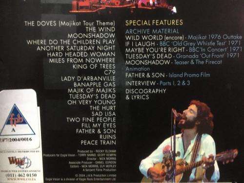 DVD - Cat Stevens Majikat