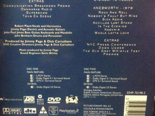 DVD - Led Zeppelin (2DVD)