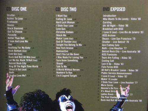 DVD - KISS - Gold (DVD +2cd)