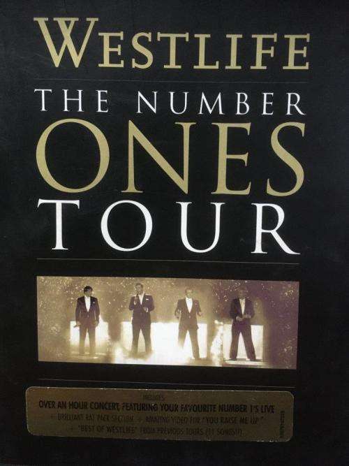 DVD - Westlife The Number Ones Tour