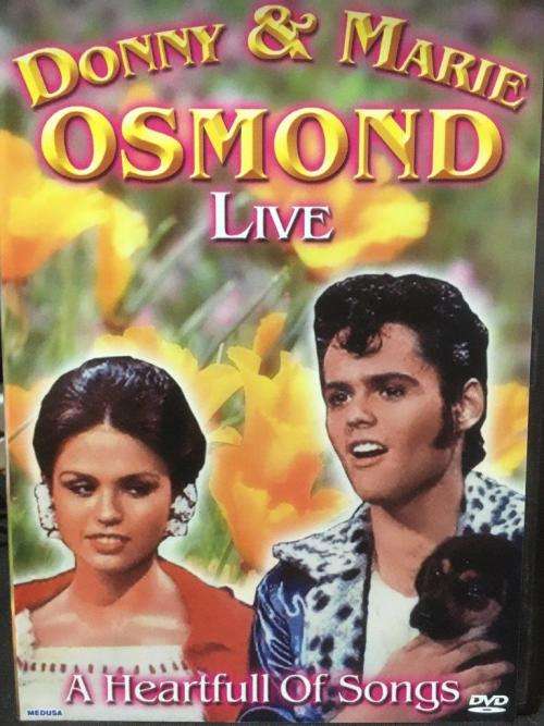 DVD - Donnie & Marie Osmond A Heart Full of Songs