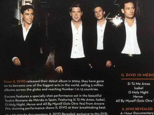 DVD - IL Divo Encore