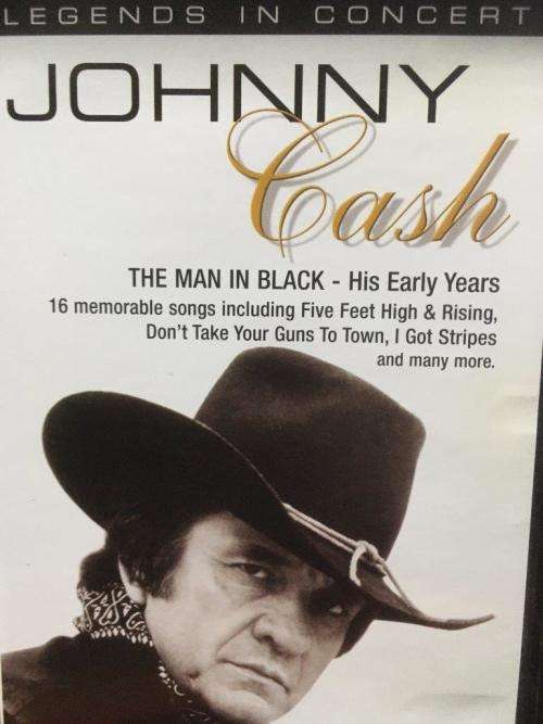 DVD - Johnny Cash The Man in Black