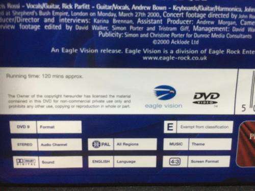 DVD - Status Quo Famous In The Last Century