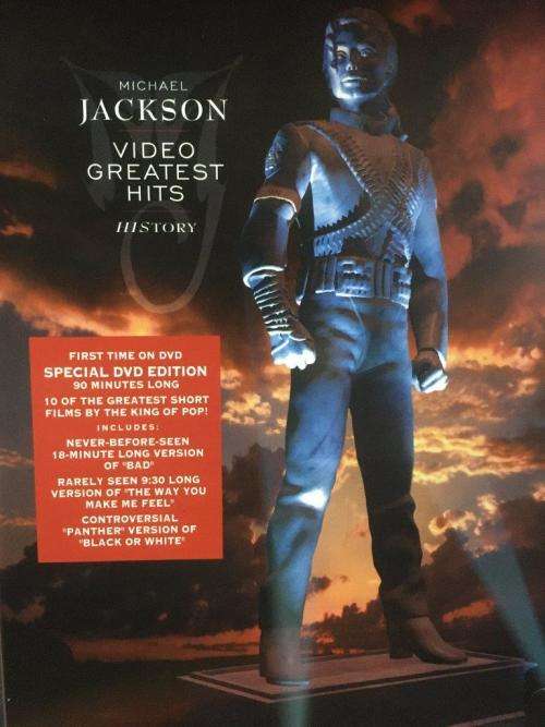 DVD - Michael Jackson Video Greatest Hits