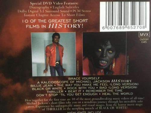 DVD - Michael Jackson Video Greatest Hits