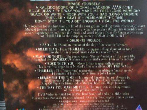 DVD - Michael Jackson Video Greatest Hits