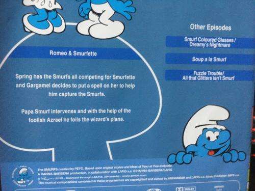 DVD - The Smurfs - Romeo Smurfette