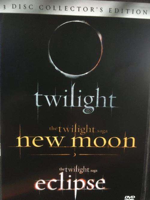 DVD - Twilight SAGA (3 Films - Twilight - New Moon And Eclipse)