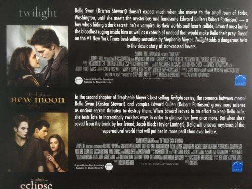 DVD - Twilight SAGA (3 Films - Twilight - New Moon And Eclipse)
