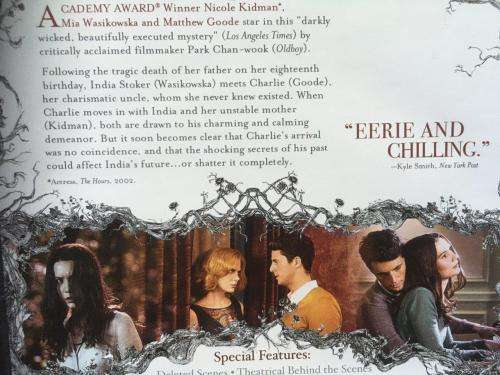 DVD - Stoker