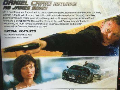DVD - Quantum of Solace