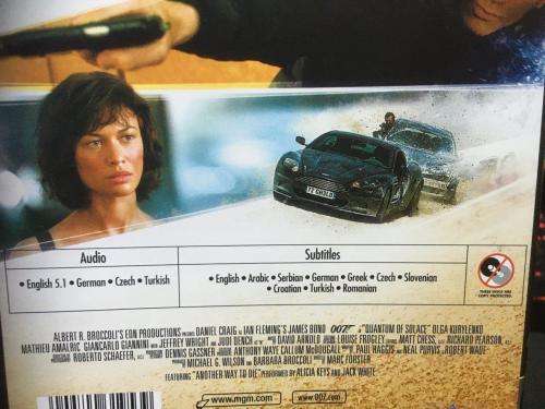 DVD - Quantum of Solace