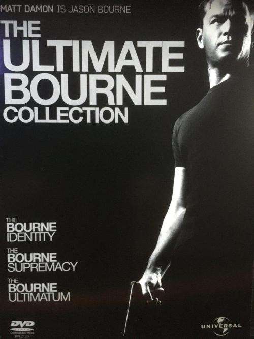 DVD - The Ultimate Bourne Collection (Identity, Supremecy & Ultimatum)