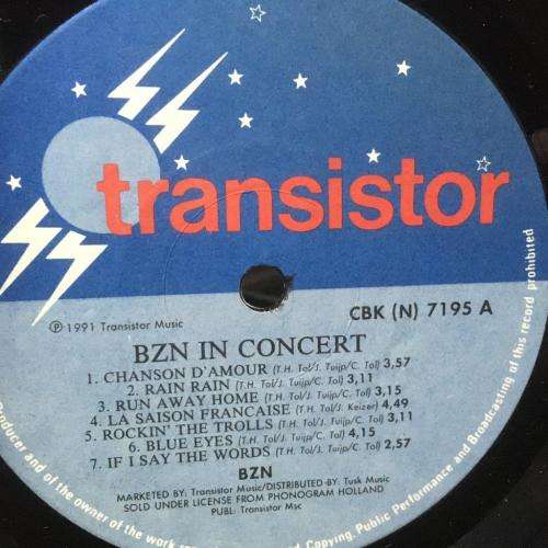 LP - BZN In Concert