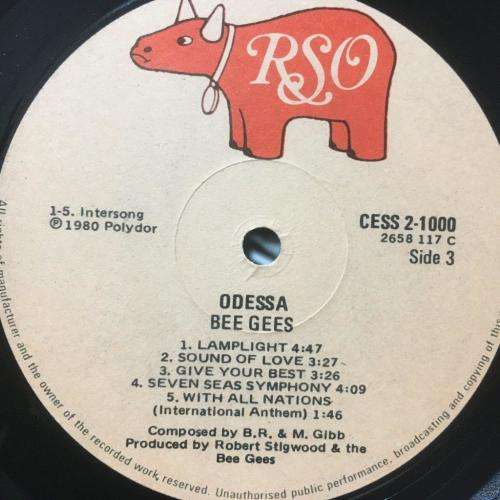 LP - Bee Gees Odessa (2LP)