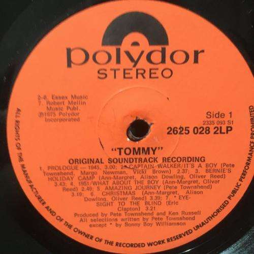 LP - Tommy - The Movie (2LP)