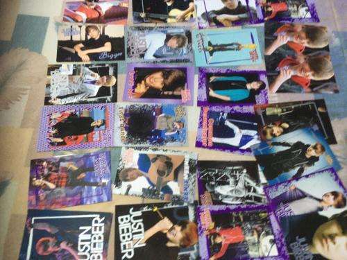 Panini Justin Bieber Photo World Post Cards 2010 x25 Cards