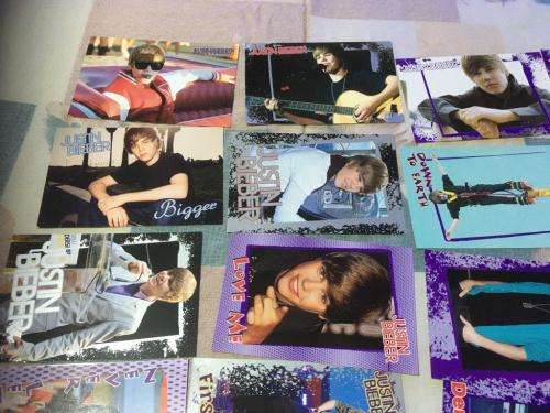 Panini Justin Bieber Photo World Post Cards 2010 x25 Cards