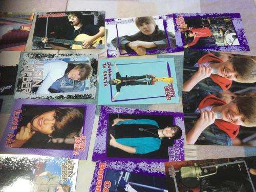 Panini Justin Bieber Photo World Post Cards 2010 x25 Cards