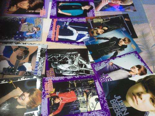 Panini Justin Bieber Photo World Post Cards 2010 x25 Cards