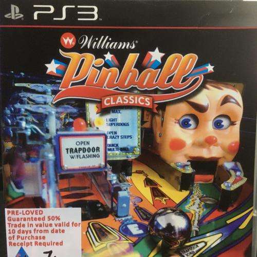 PS3 - Williams Pinball Classics