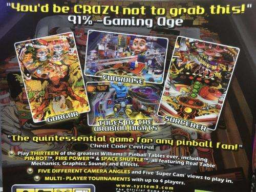 PS3 - Williams Pinball Classics