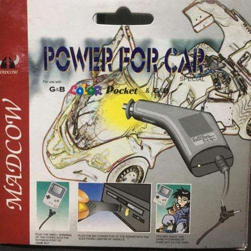 Gameboy Power Car Charger (NOS)