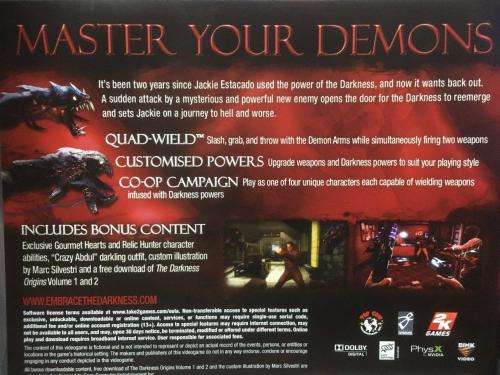 PS3 - The Darkness II Limited Edition