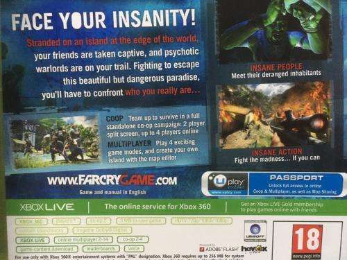 Xbox 360 - Far Cry 3