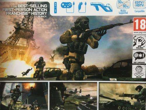 Wii - Call of Duty Modern Warfare 3 MW3