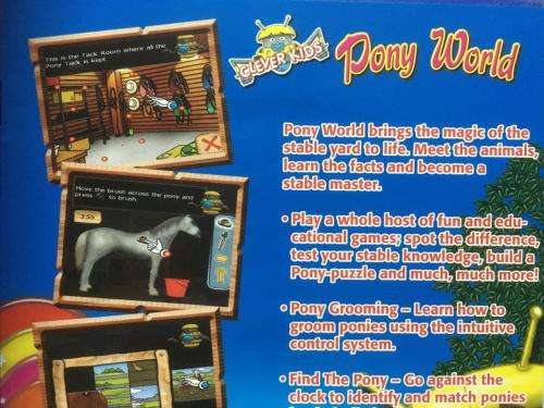 PS2 - Clever Kids Pony World