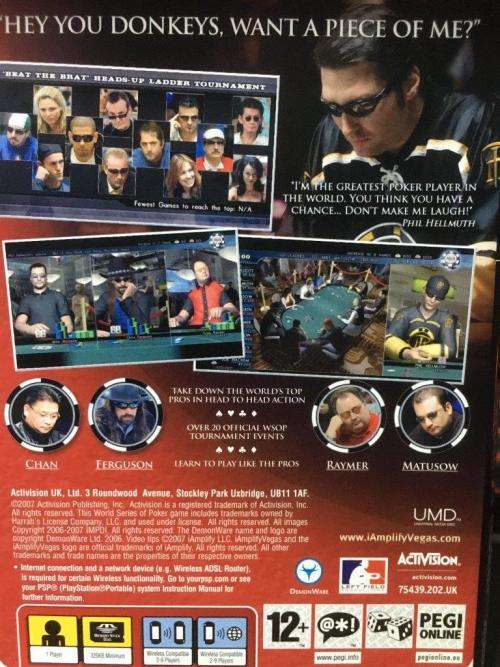 PSP - World Series of Poker 2008