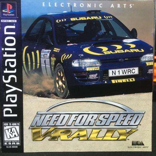 PS1 - Need for Speed V Rally (NTSC U/C Black Disc)