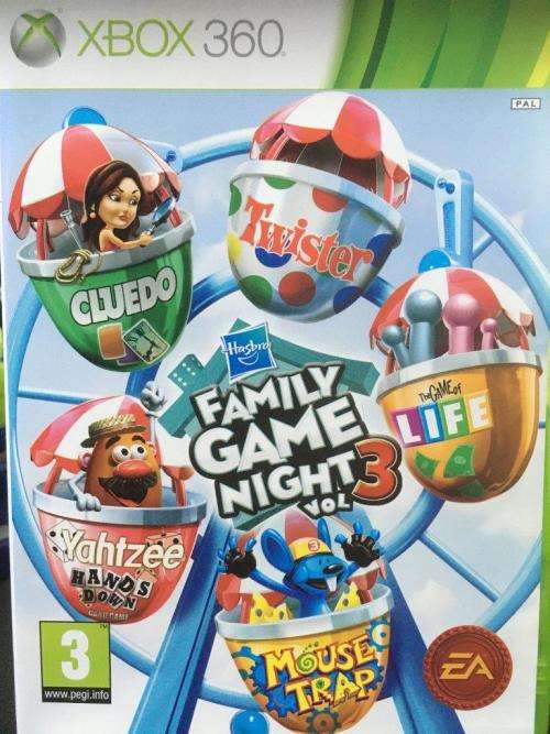Xbox 360 - Hasbro Family Game Night Vol 3