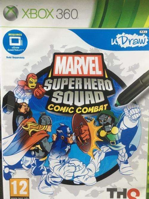 Xbox 360 - UDraw Marvel Super Hero Squad Comic Combat (Requires Udraw Tablet)