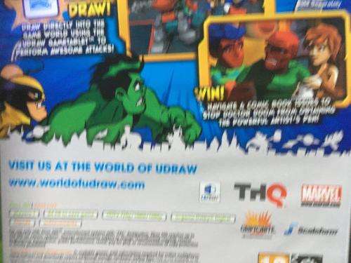Xbox 360 - UDraw Marvel Super Hero Squad Comic Combat (Requires Udraw Tablet)