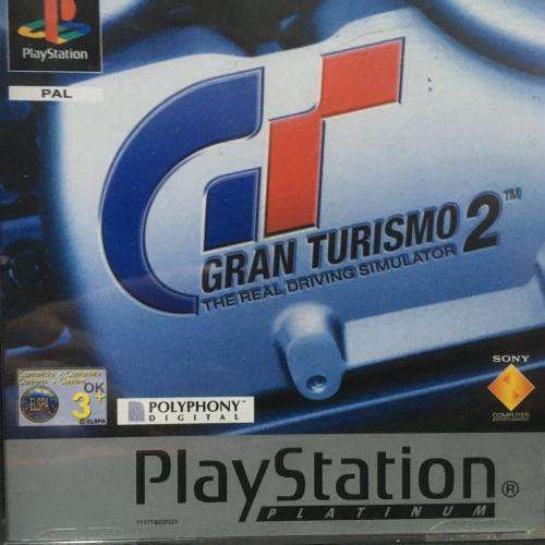 PS1 - Gran Turismo 2 (Pal black disc)