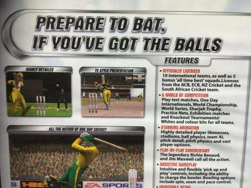 PS2 - Cricket 2002
