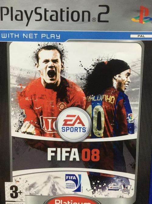 PS2 - FIFA 08 - Platinum