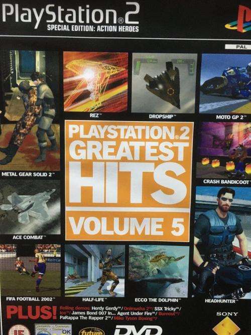 PS2 - PlayStation 2 Greatest Hits Volume 5 Demo Disc