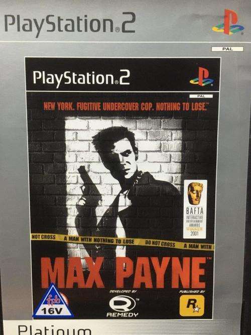 PS2 - Max Payne - Platinum